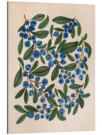 Quadro em alumínio Blue Berry bunch