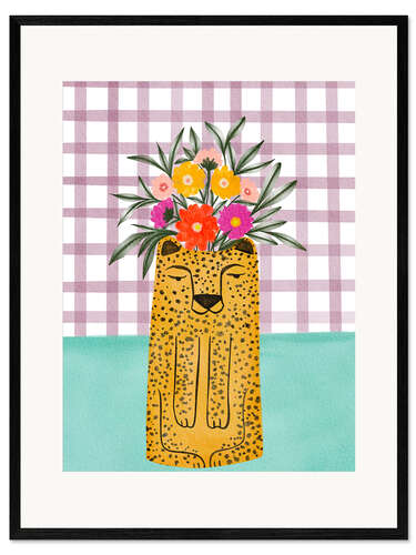 Framed art print Animal planter