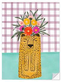 Autocolante decorativo Animal planter