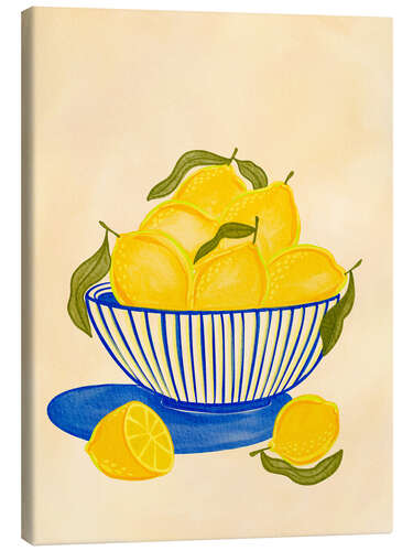 Lerretsbilde Lemon bowl