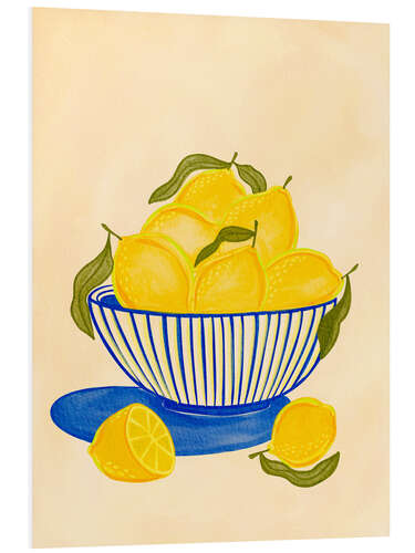 PVC-tavla Lemon bowl