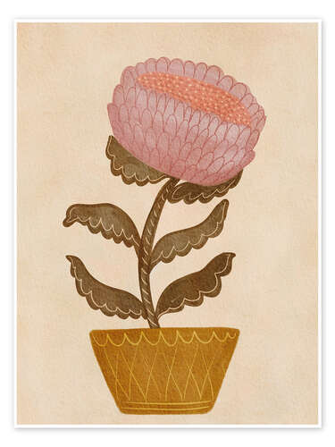 Poster Potted Floral