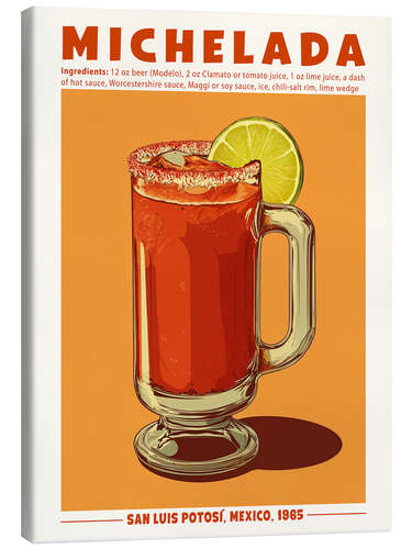 Canvas print Michelada, San Luis Potosi, Mexico, 1965