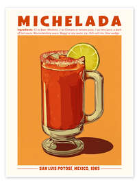 Wandbild Michelada, San Luis Potosi, Mexico, 1965 - TAlex