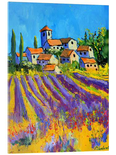 Obraz na szkle akrylowym At noon in Provence