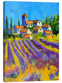 Canvas print At noon in Provence - Pol Ledent
