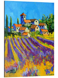 Magnettafel Mittags in der Provence