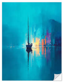 Wall sticker Sailing alone