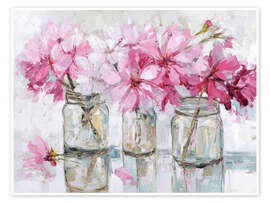 Obraz Pink flowers - DejaReve