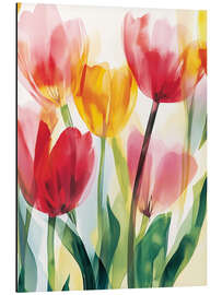 Magnettafel Tulpenland