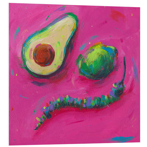 Cuadro de PVC Avocado, Lime, Chilli