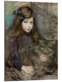 Tableau en aluminium Minette and Minet, 1907 - Alice Pike Barney