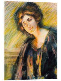 Tableau en verre acrylique Firelight - Alice Pike Barney