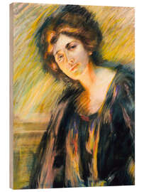 Holzbild Feuerlicht - Alice Pike Barney