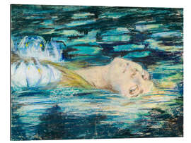 Cuadro de plexi-alu Ophelia, 1909 - Alice Pike Barney