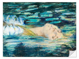 Wall sticker Ophelia, 1909 - Alice Pike Barney