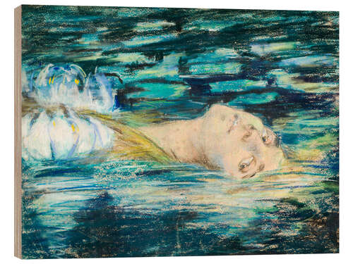 Tableau en bois Ophelia, 1909