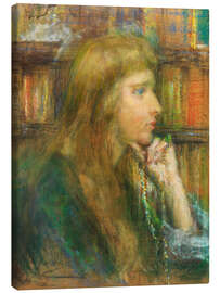 Tableau sur toile The Writer (Natalie Clifford Barney), 1895 - Alice Pike Barney
