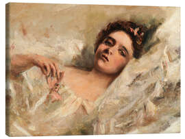 Tableau sur toile Laura Alice, 1893 - Alice Pike Barney