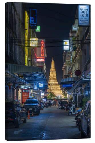 Canvas print Nightlife in Bangkok