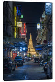 Canvas print Nightlife in Bangkok - Jan Christopher Becke