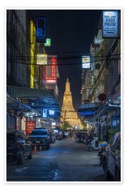 Wall print Nightlife in Bangkok - Jan Christopher Becke
