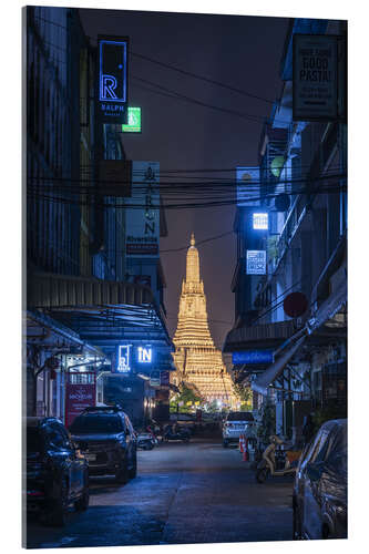 Obraz na szkle akrylowym Wat Arun at Night, Bangkok, Thailand