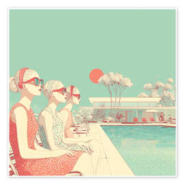 Wandbild Californian Spring - Layla Oz