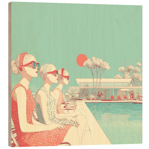 Obraz na drewnie Californian Spring
