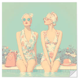 Wandsticker Refreshing