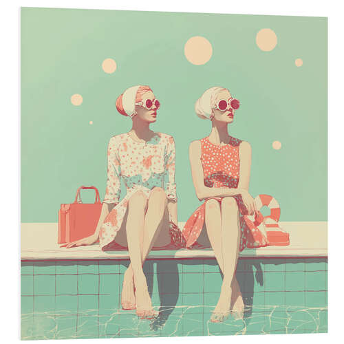 Foam board print No swimming period