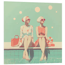 Foam board print No swimming period - Layla Oz