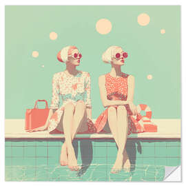 Wall sticker No swimming period - Layla Oz
