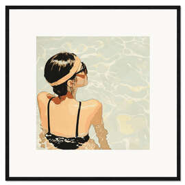 Framed art print Summer relax - Layla Oz