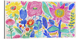 Alubild Flower Power