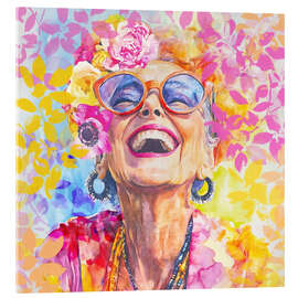 Obraz na szkle akrylowym Timeless Flair Fashion Icon - Andrea Haase