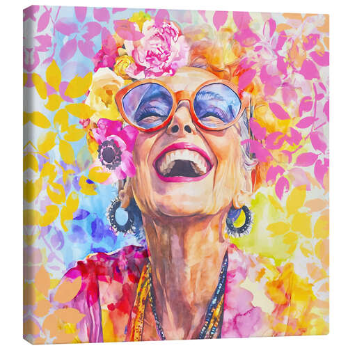 Canvas print Timeless Flair Fashion Icon
