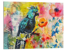 Galleriprint Parrot Flower Garden