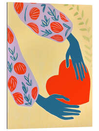 Gallery Print Hand aufs Herz