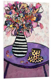 Hartschaumbild Meine Tasse Tee - Adriane Dworzak