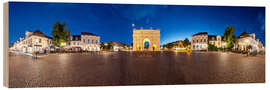 Holzbild Potsdam Brandenburger Tor und Altstadt - Frank Herrmann