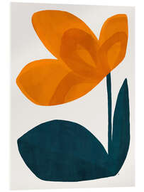 Acrylic print Minimalist flower - Tracie Andrews