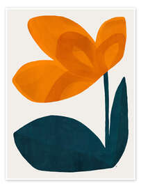 Poster Minimalistische Blume - Tracie Andrews