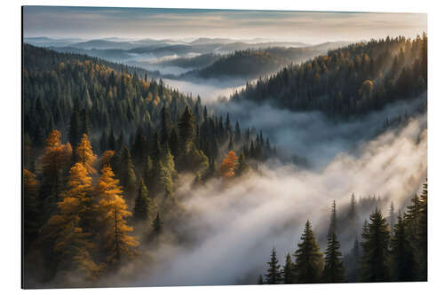 Alubild Morgenlicht