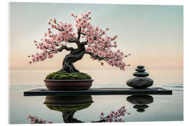 Tableau en verre acrylique Asian Vibes - Mango Art