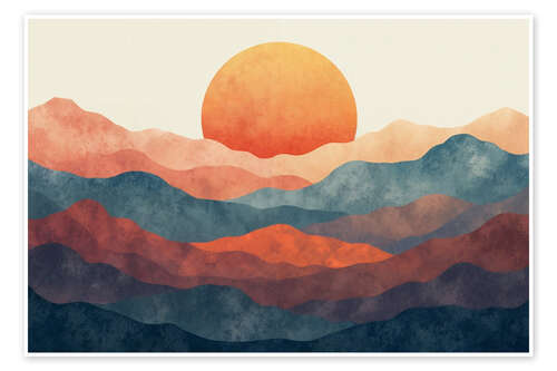 Plakat Rising Sun