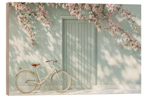 Cuadro de madera Romantic Alley