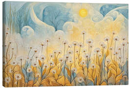 Canvas print Dreamy meadow - Mango Art