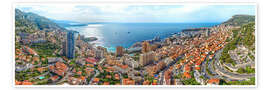 Poster Monaco - pixelliebe
