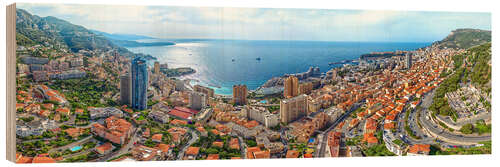 Cuadro de madera Monaco, Montecarlo